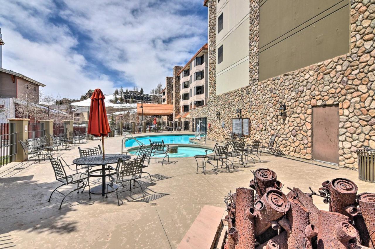 Ski-Inandski-Out Crested Butte Studio With Pool Access Exteriör bild